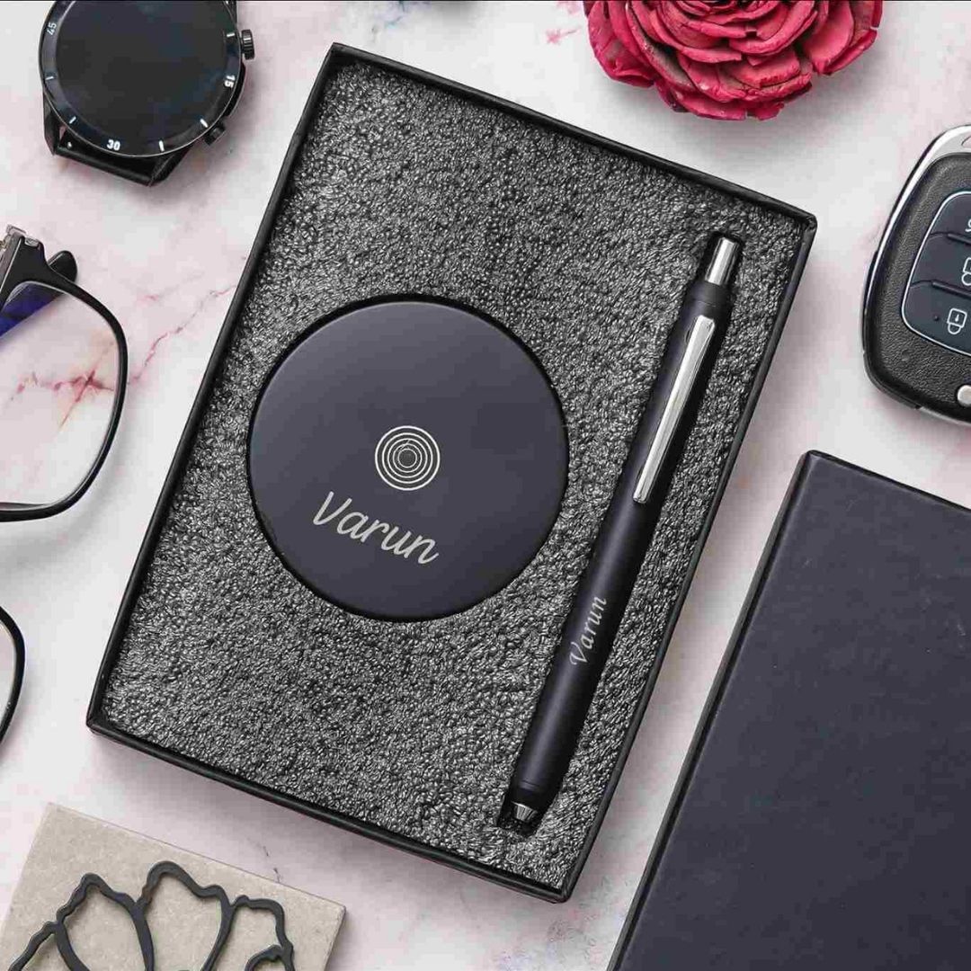 Premium Magnetic Desk Pen with Personalized Stand